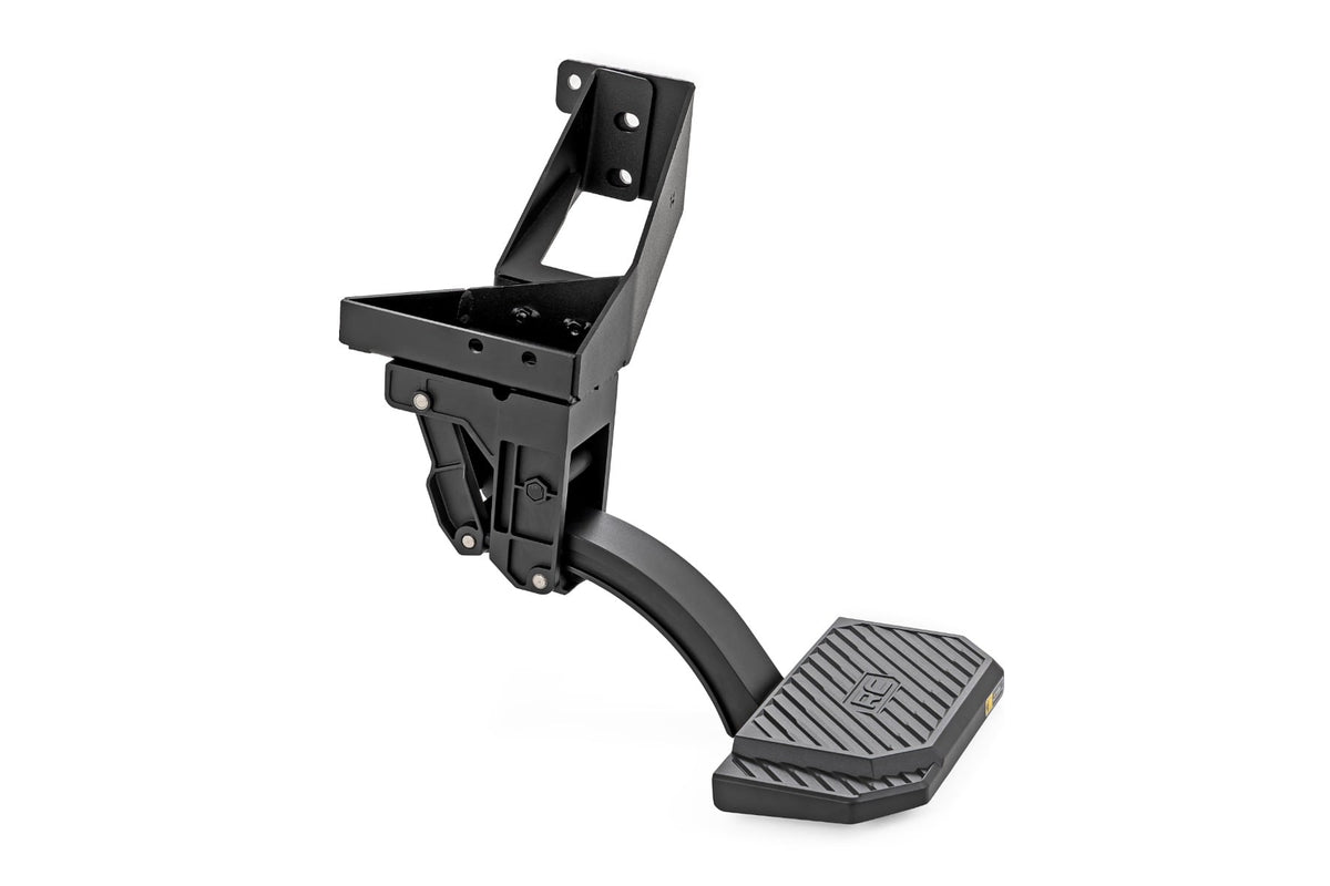Rough Country PW059331 Retractable Bed Step | Manual Pull | Chevy/GMC 2500HD/3500HD (11-14) - Studio View 5