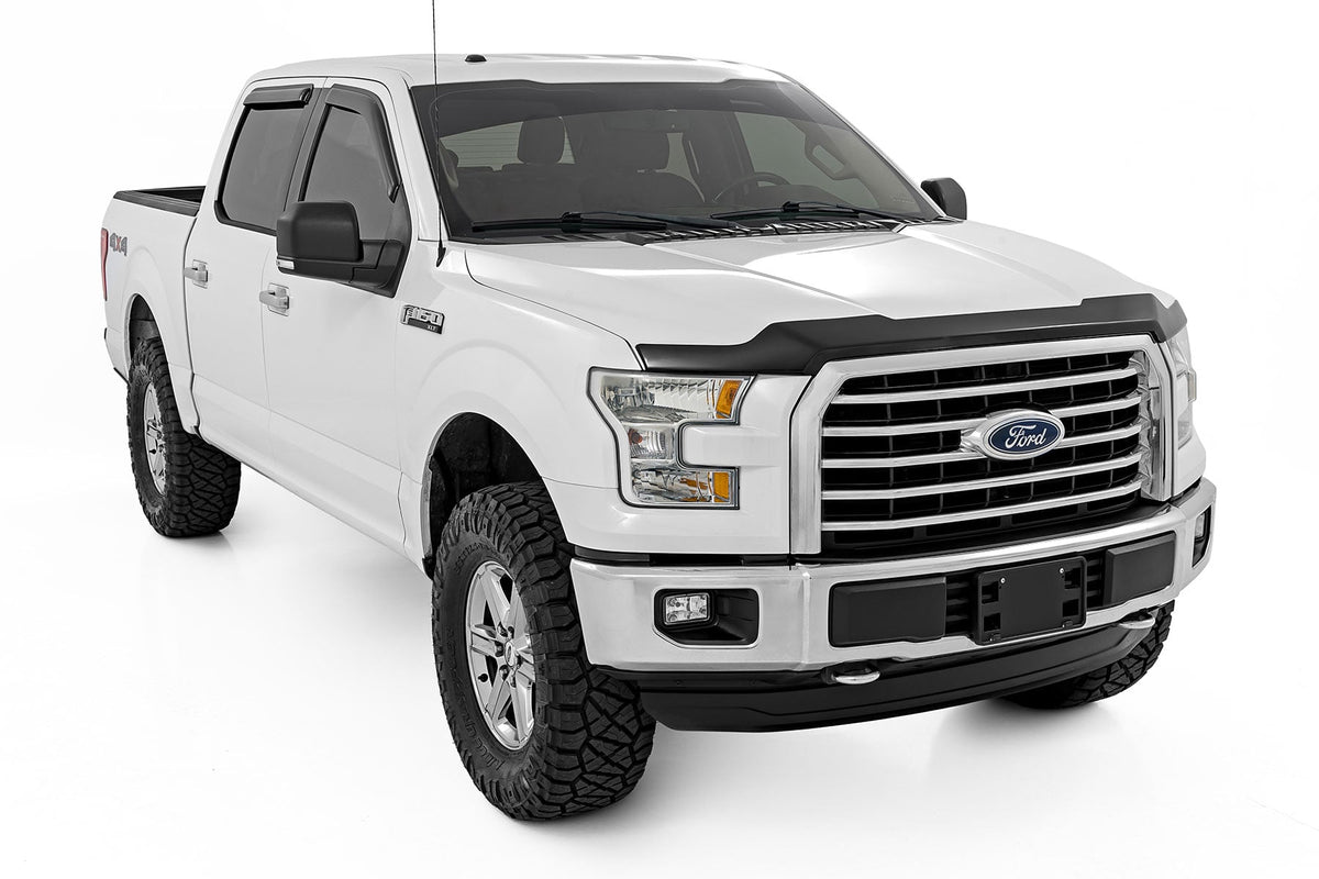 Hood Protector | Gloss Black | Ford F-150 2WD/4WD (2015-2020) - Misc 25% (Image 6 of 6)