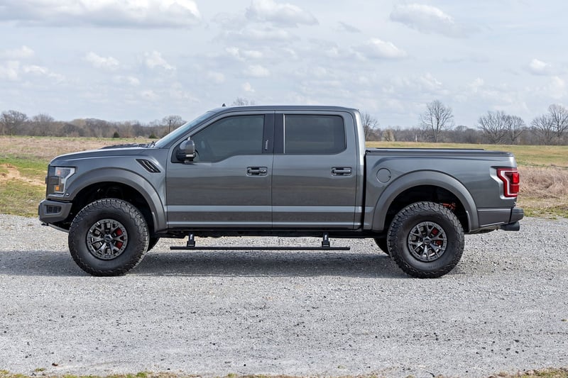 RC Power Running Boards | Dual Electric Motor | Ford F-150/Lightning/F-250/F-350/Raptor (15-26) (manufacturer page)