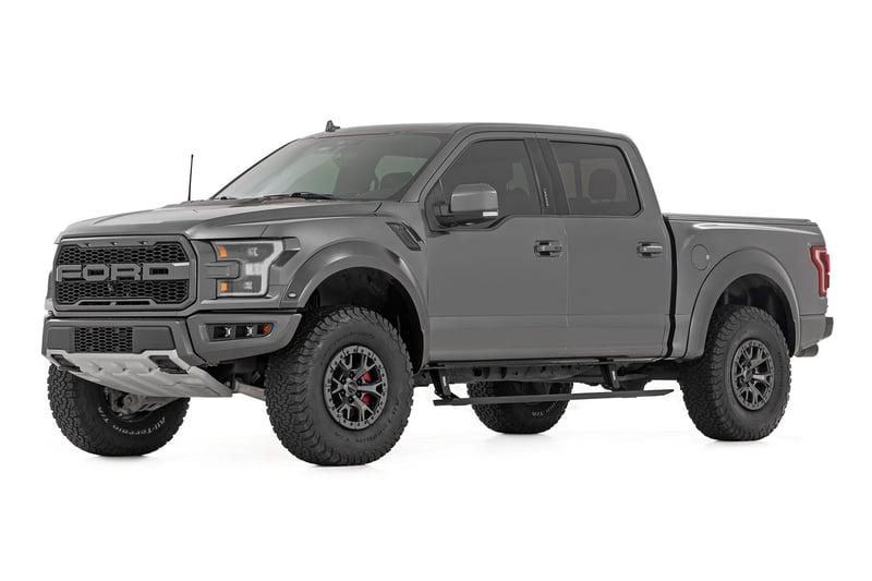 RC Power Running Boards | Dual Electric Motor | Ford F-150/Lightning/F-250/F-350/Raptor (15-26) (manufacturer page)