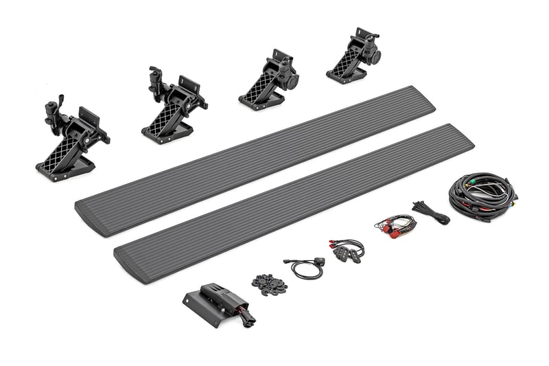 RC Power Running Boards | Dual Electric Motor | Ford F-150/Lightning/F-250/F-350/Raptor (15-26) (manufacturer page)