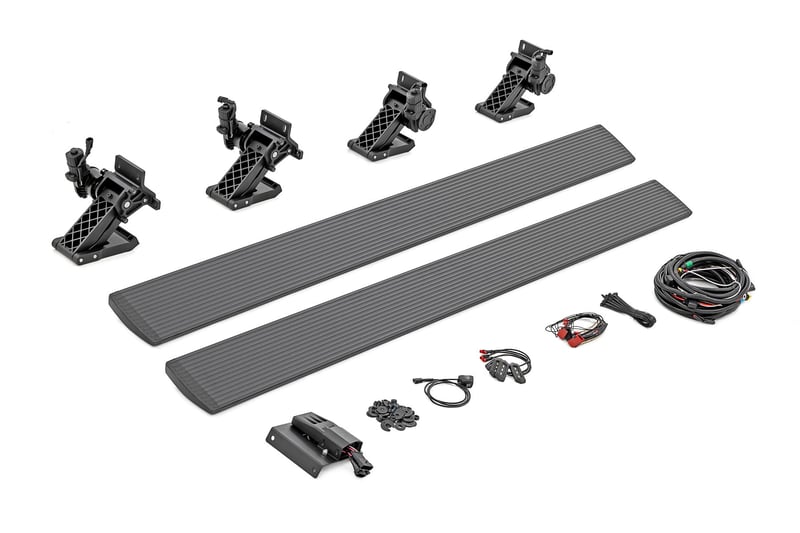 RC Power Running Boards | Dual Electric Motor | Ford F-150/Lightning/F-250/F-350/Raptor (15-26) (manufacturer page)