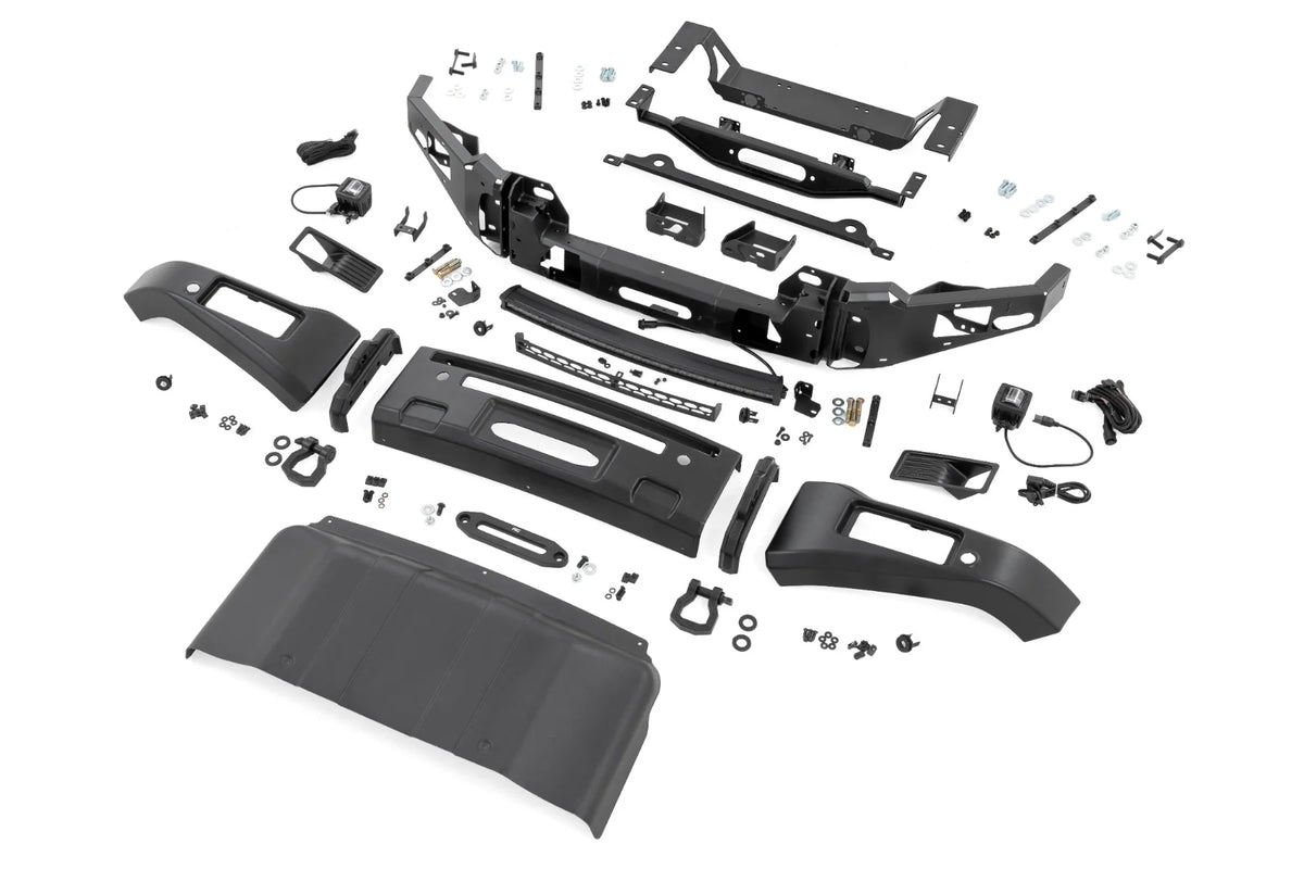FXS Front Bumper | E7 Velocity Blue | EcoBoost | Ford F-150 2WD/4WD (2021-2025) - Bumpers (Image 6 of 6)