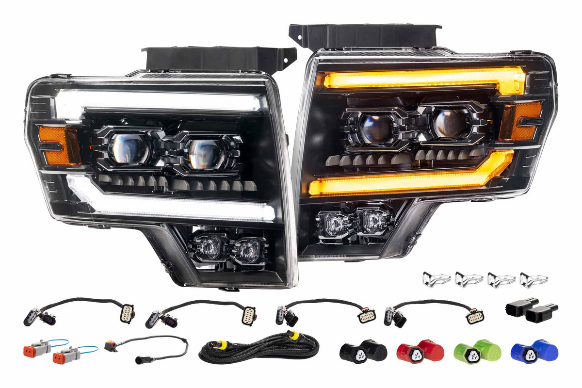 XB Evo Headlights: Ford F-150 (09-14 / Set) - Headlights (Image 1 of 6)