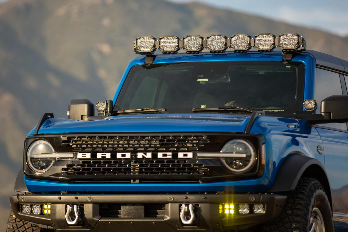 BigBanger Bar: 2021+ Bronco (HXB / Yellow) - Off Road - Veh. Spec (Image 2 of 6)