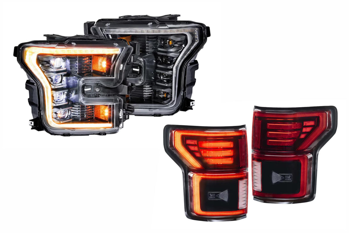 17-20 Raptor Amber DRL Heads and Red Tails - Kits (Image 1 of 3)