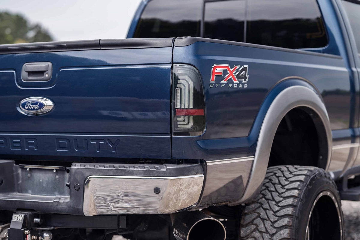 08-10 Ford Super Duty Hybrid Heads and Smoked Tails - Kits (Image 3 of 3)