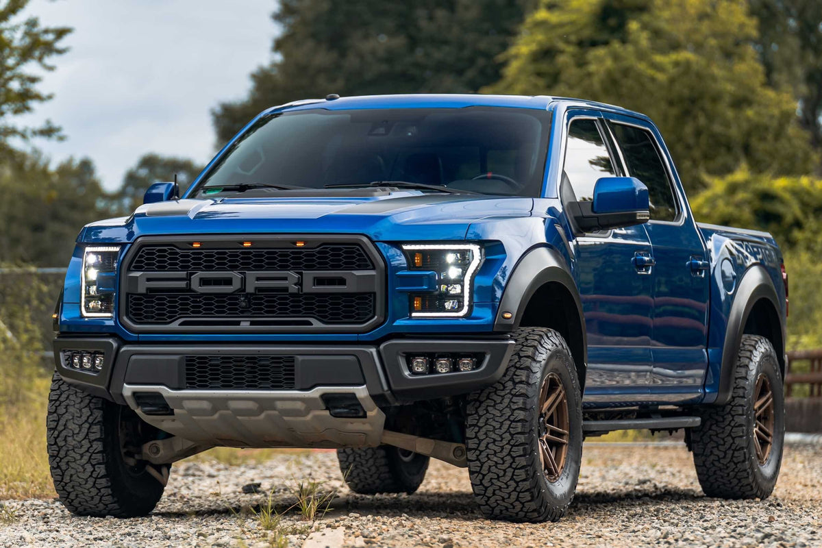15-17 F-150 White DRL Heads and Red Tails - Kits (Image 2 of 3)