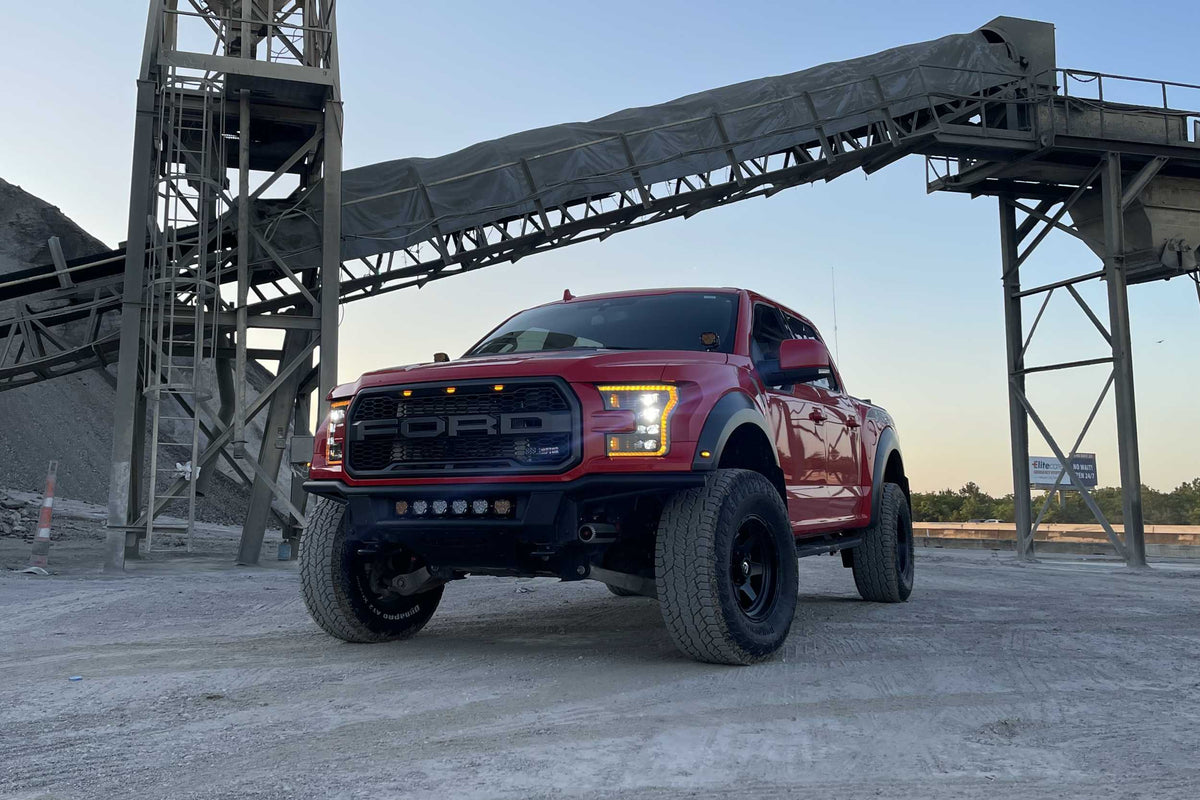15-17 F-150 Amber DRL Heads and Smoked Tails - Kits (Image 2 of 3)