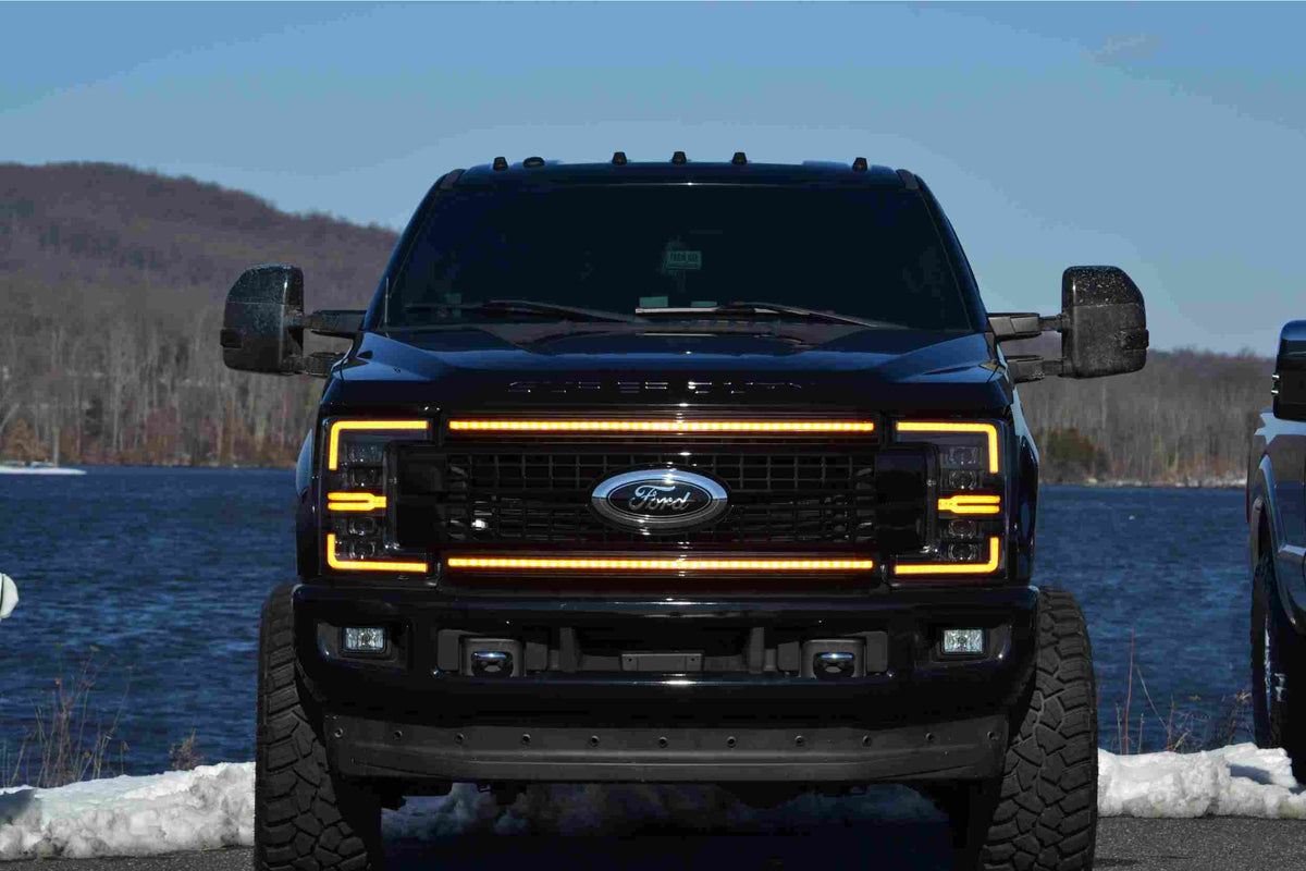 17-19 Ford Super Duty Amber DRL Heads and Red Tails - Kits (Image 2 of 3)