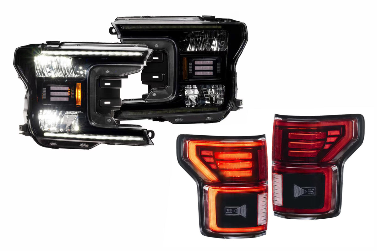 18-20 Ford F-150 Hybrid-R Heads and Red Tails - Kits (Image 1 of 3)