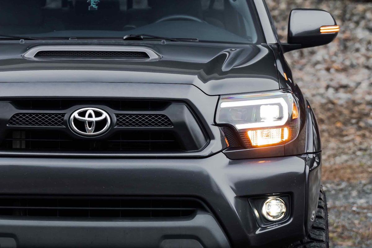 12-15 Tacoma White DRL Heads and Red Tails - Kits (Image 2 of 3)