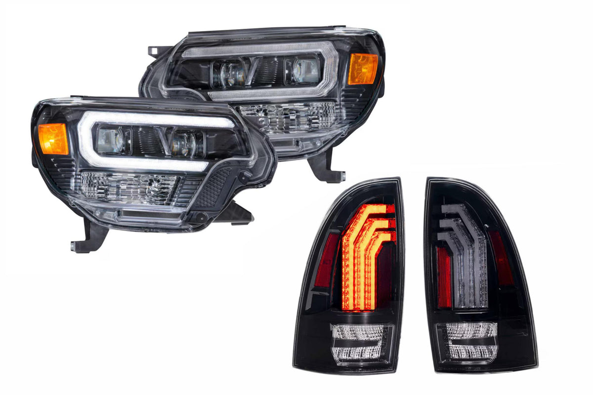12-15 Tacoma White DRL Heads and Clear Tails - Kits (Image 1 of 3)