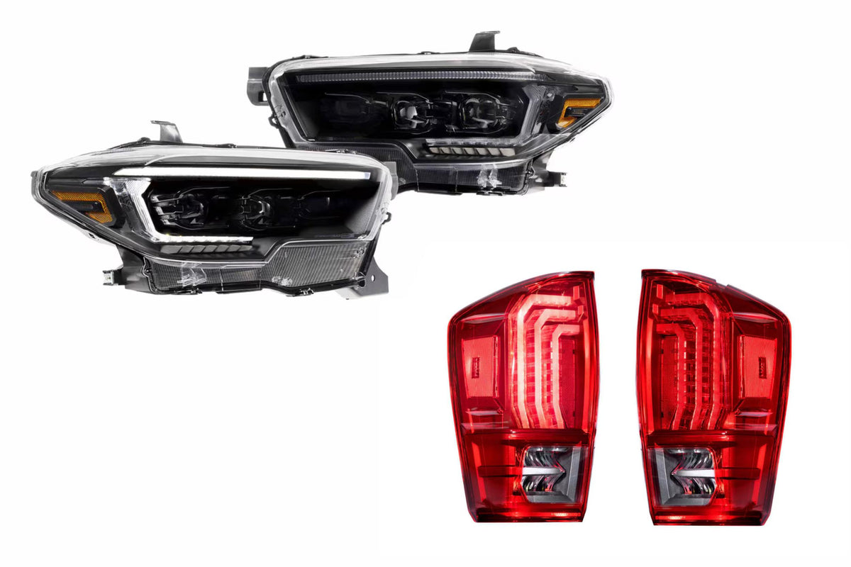 16-23 Tacoma Evo Hybrid Heads and Red Tails - Kits (Image 1 of 3)