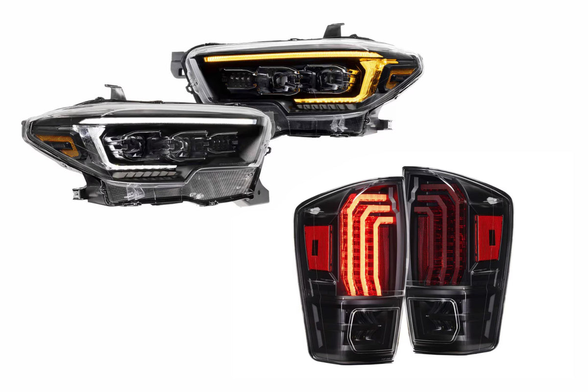16-23 Tacoma Evo Heads and Clear Tails - Kits (Image 1 of 3)