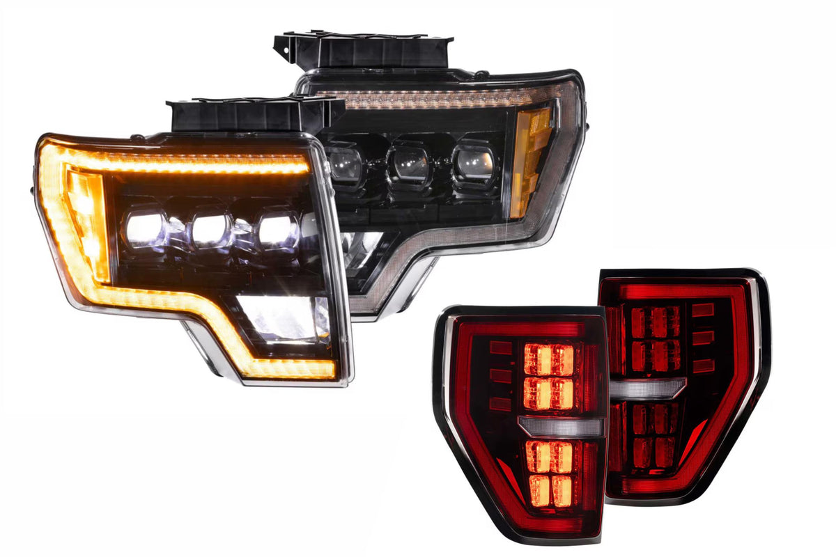 09-14 F-150 Amber DRL Heads and Red Tails - Kits (Image 1 of 3)