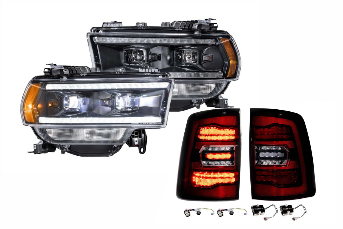19-24 Ram HD Hybrid Heads and Red Tails - Kits (Image 1 of 3)