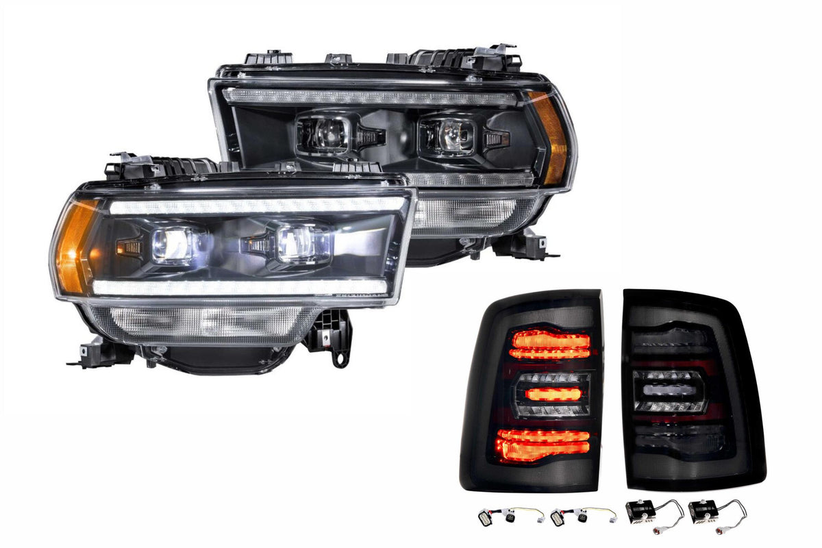 19-24 Ram HD Hybrid Heads and Smoked Tails - Kits (Image 1 of 3)