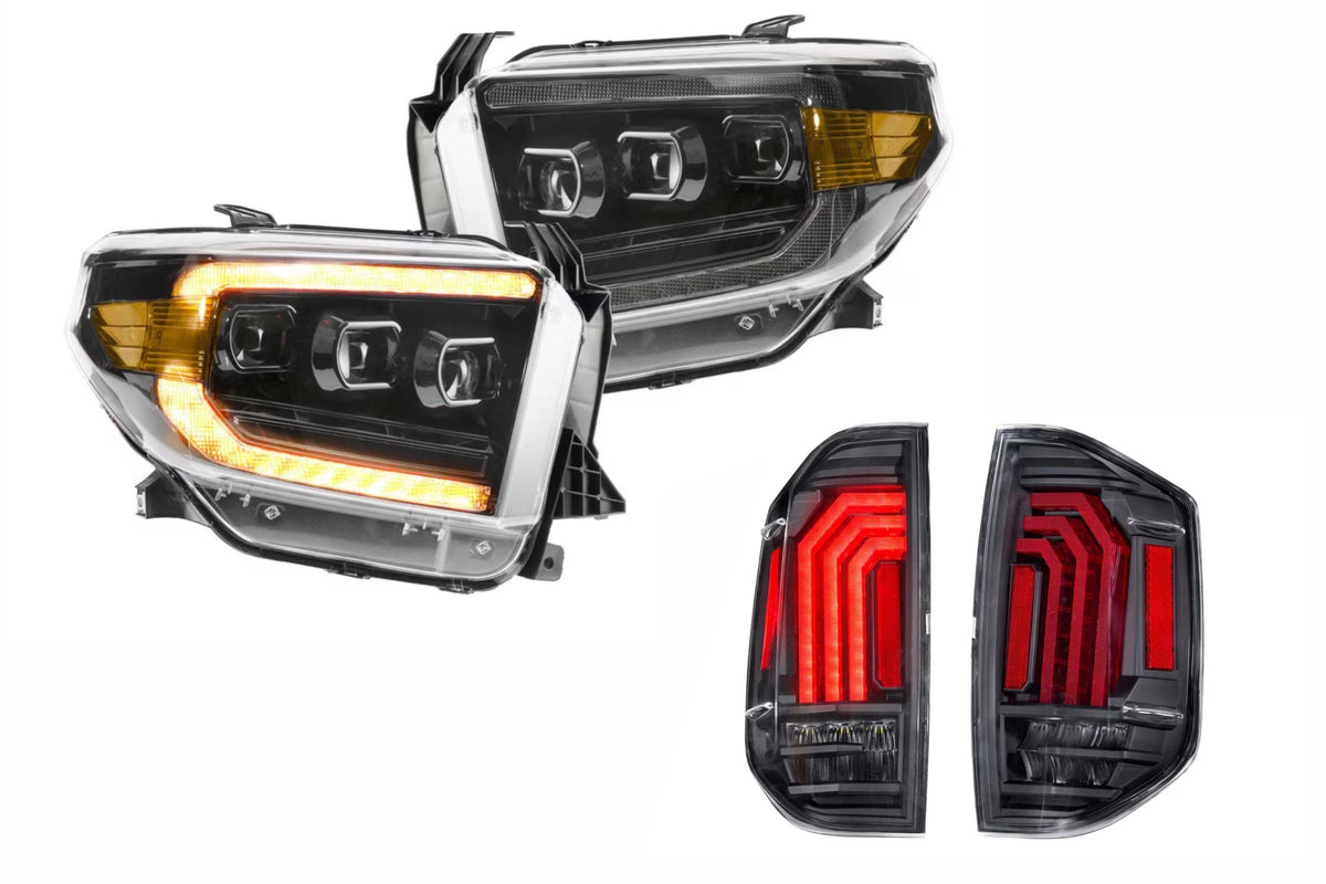 14-21 Tundra Amber DRL Heads and Clear Tails - Kits (Image 1 of 3)