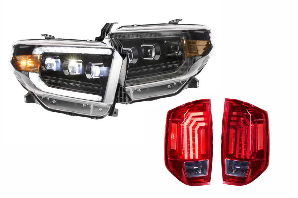 14-21 Tundra White DRL Heads and Red Tails OEM LED - Kits (Image 1 of 3)