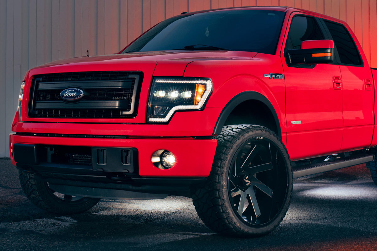 09-14 F-150 White DRL Heads and Smoked Tails - Kits (Image 2 of 3)