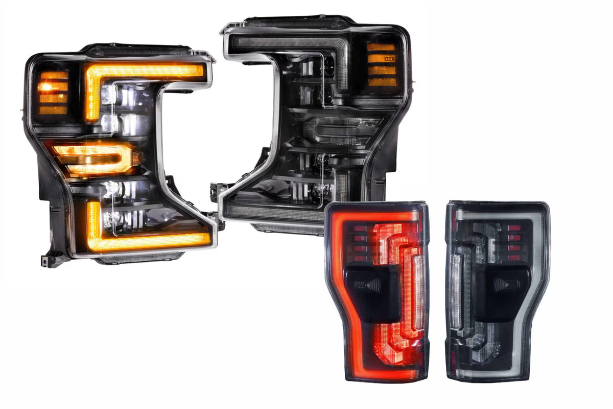 20-22 Ford Super Duty Amber DRL Heads and Smoked Tails OEM LED - Kits (Image 1 of 3)
