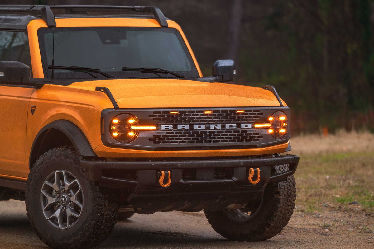 2021+ Bronco Amber DRL Heads and Red Tails - Kits (Image 2 of 3)