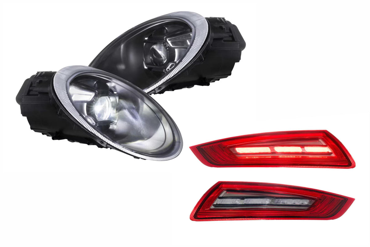 05-08 Porsche 997 Heads and Red Tails OEM HID or Halogen - Kits (Image 1 of 3)