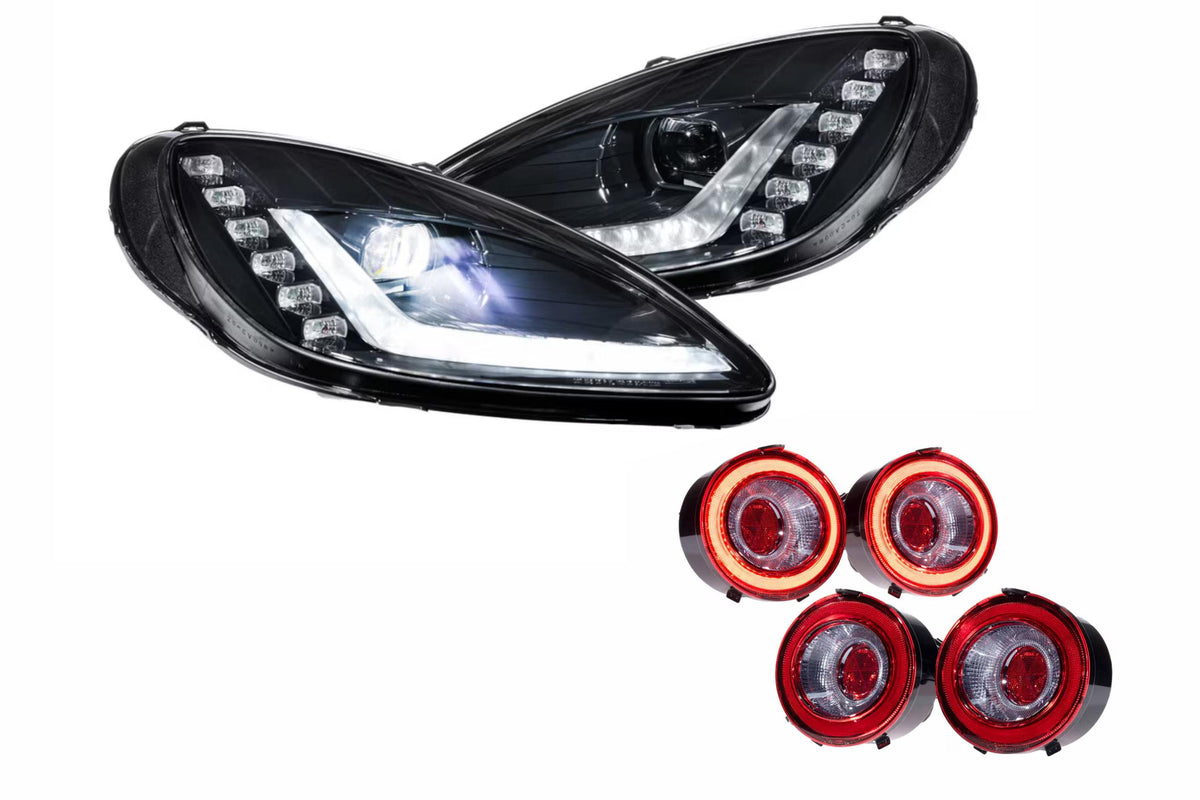 05-13 Corvette C6 Gen 1 Heads and Red Tails - Kits (Image 1 of 3)