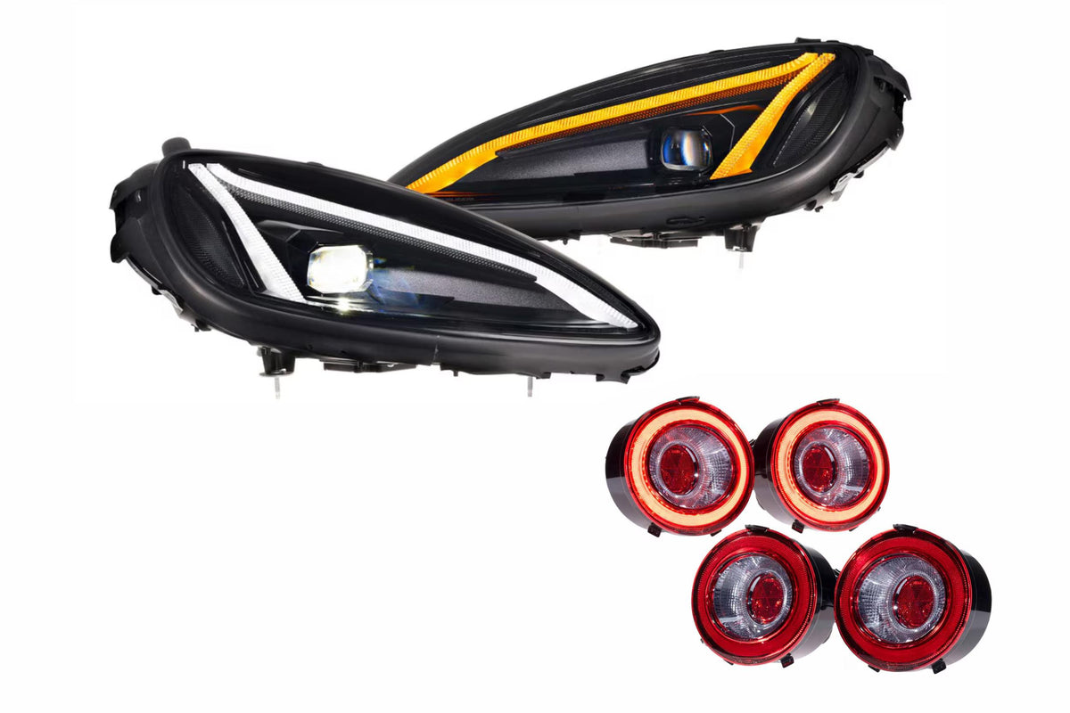 05-13 Corvette C6 Gen 2 Heads and Red Tails - Kits (Image 1 of 3)