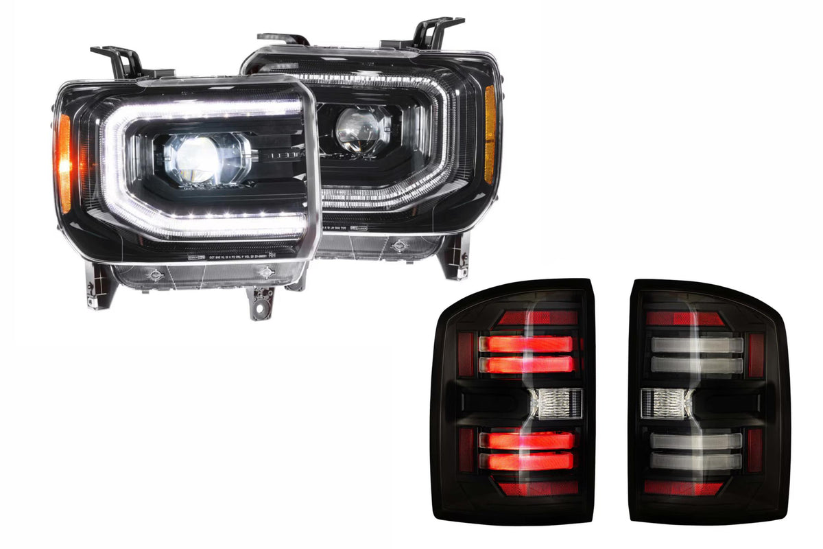 14-18 Sierra 1500 Heads and Smoked Tails - Kits (Image 1 of 3)