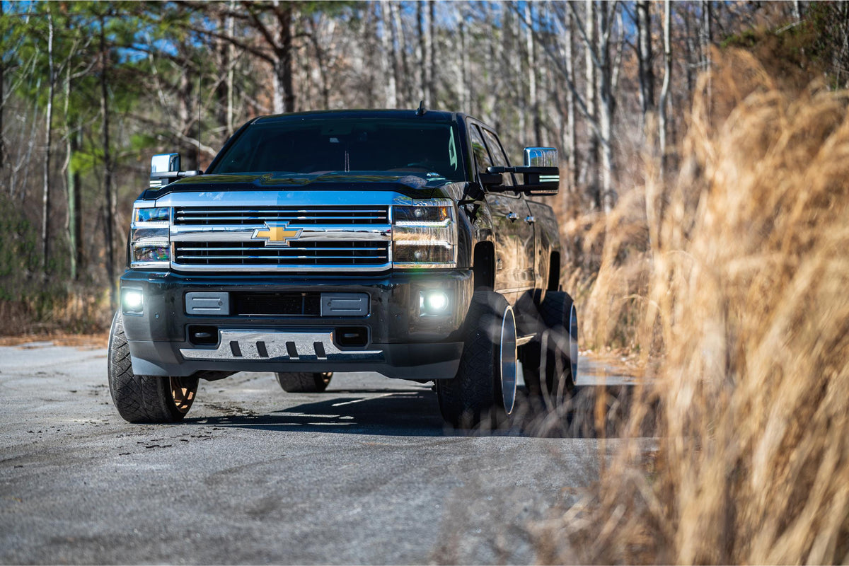 15-19 Silverado HD Heads Chrome Bezel and Red Tails - Kits (Image 2 of 3)