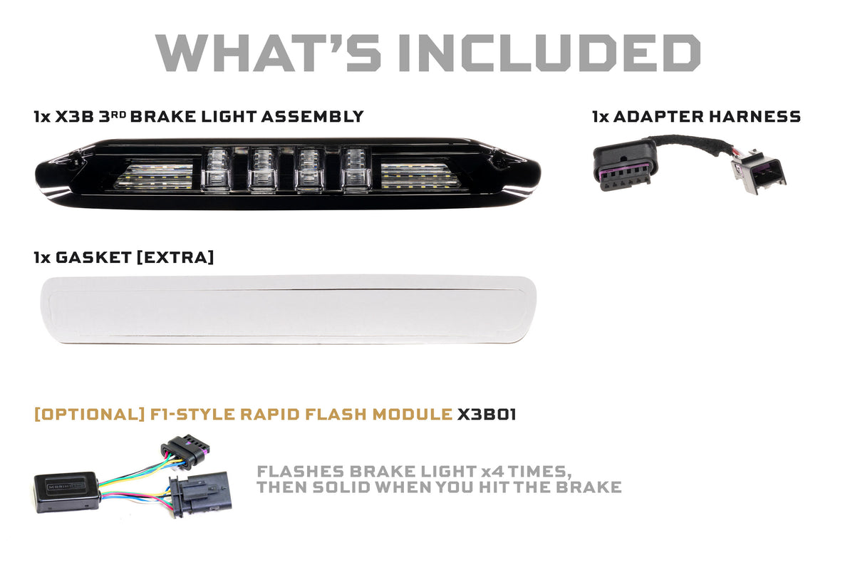 X3B LED Third Brake Light: 07-13 Silverado/Sierra - Tail Lights (Image 3 of 6)