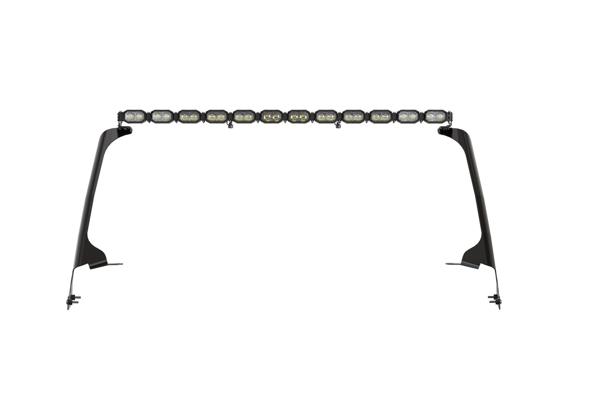 2Banger Bar Kit: Jeep JL/JT (HXB / Yellow) - Off Road - Veh. Spec (Image 3 of 6)