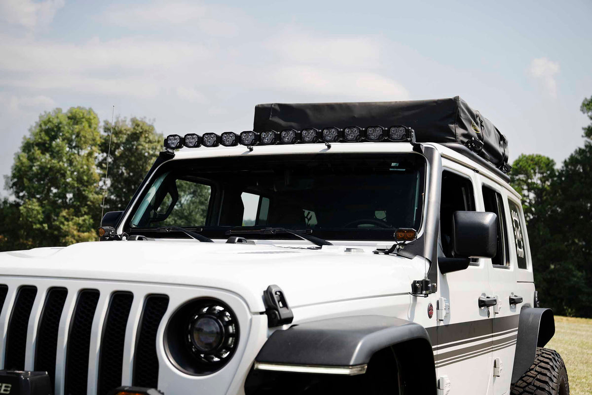 4Banger Bar Kit: Jeep JL/JT (NCS / Yellow) - Off Road - Veh. Spec (Image 4 of 6)