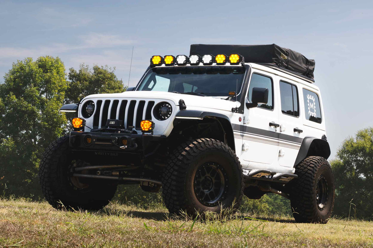 BigBanger Bar Kit: Jeep JL/JT (HXB / Yellow) - Off Road - Veh. Spec (Image 2 of 6)