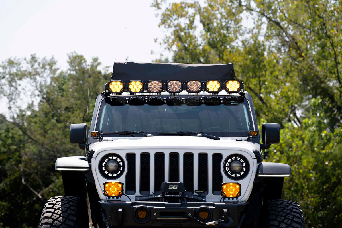 BigBanger Bar Kit: Jeep JL/JT (HXB / White) - Off Road - Veh. Spec (Image 4 of 6)