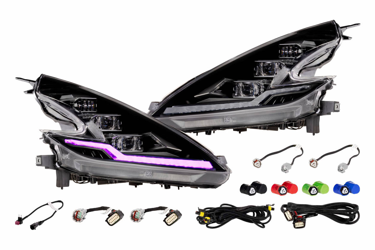 XRGB Evo Headlights: 09-21 Nissan 370Z (Set) - Headlights (Image 1 of 6)
