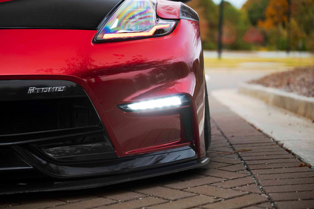 XB LED DRL: 15-21 Nissan 370Z Nismo Bumper (Set) - DRL & Signals (Image 2 of 6)