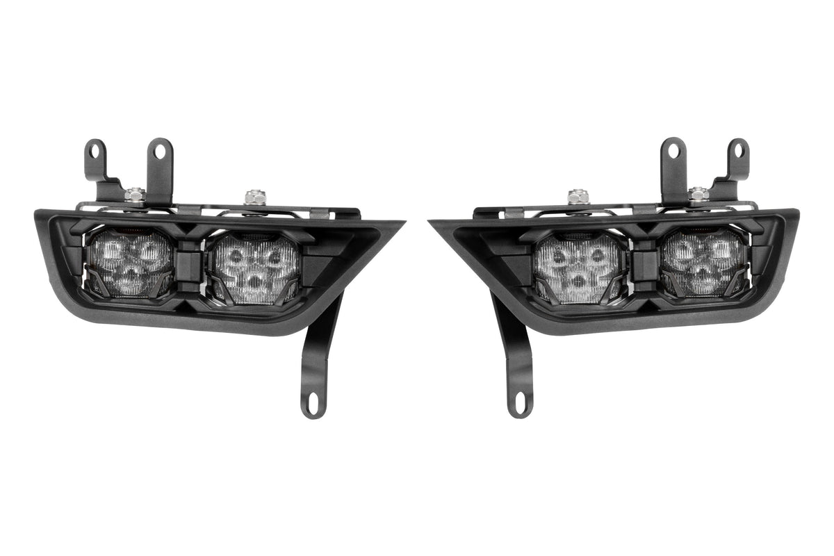 21-23 F-150 OE LED 4Banger Fog Light Kit: NCS White - Off Road - Veh. Spec (Image 1 of 6)