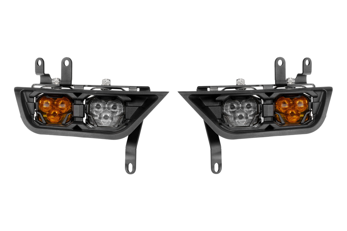 21-23 F-150 OE Halogen 4Banger Fog Light Kit: NCS Dual Color - Off Road - Veh. Spec (Image 1 of 6)