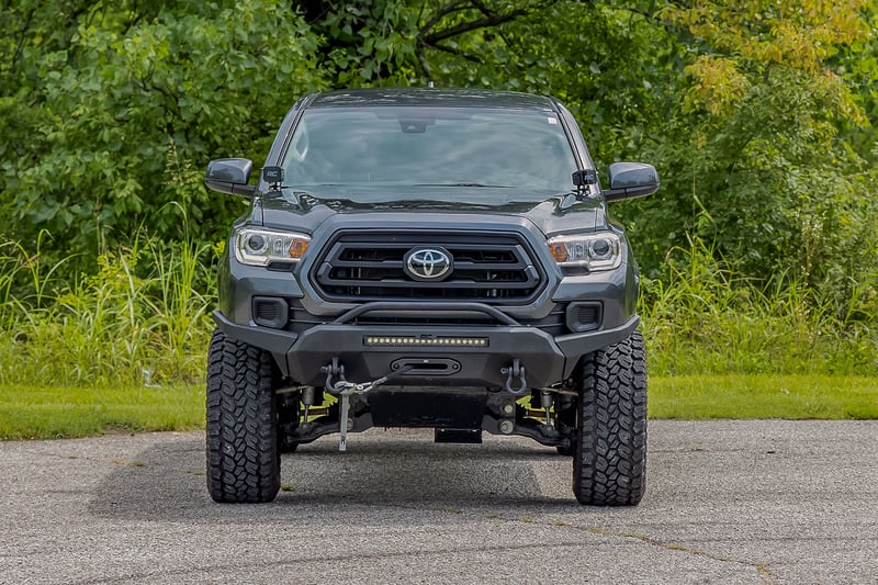 RC Front Bumper | High Clearance | Hybrid | 20" Blk DRL LED | Toyota Tacoma (16-23) (manufacturer page)
