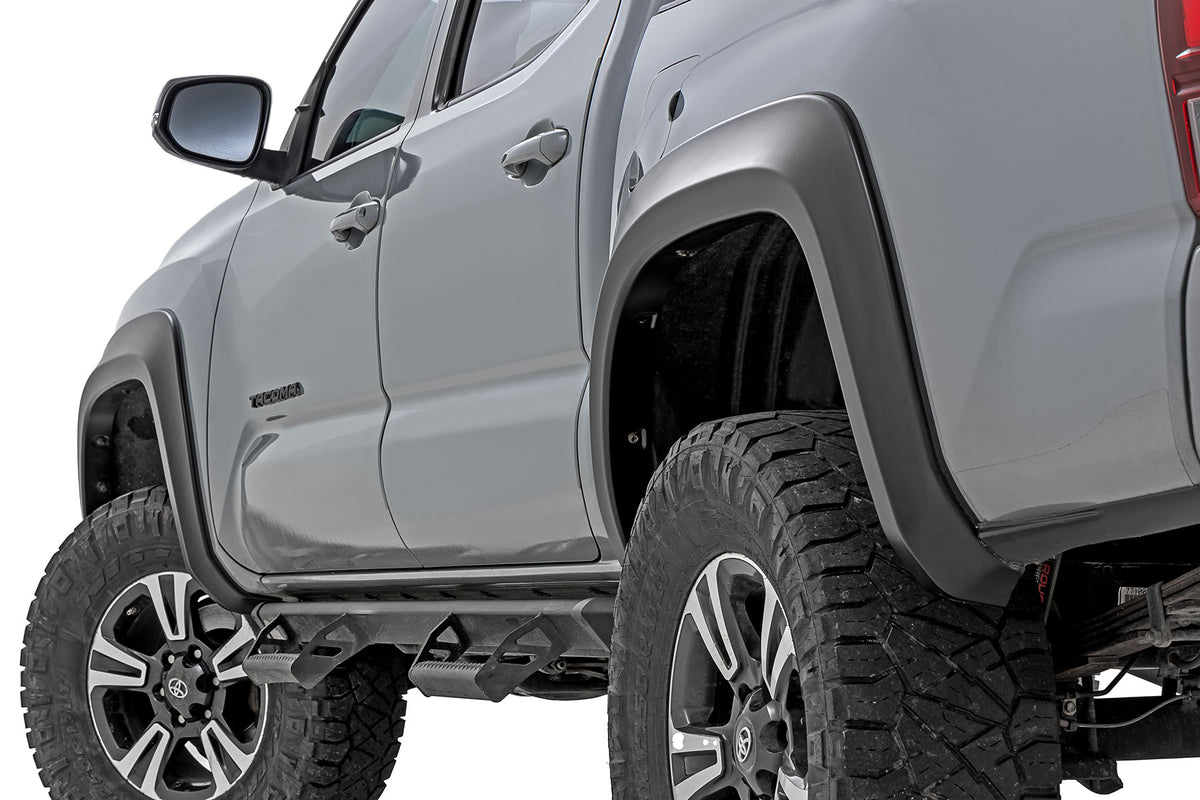 RC Sport Fender Flares | 8T0 Blazing Blue | Toyota Tacoma 2WD/4WD (2016-2023) (manufacturer page)