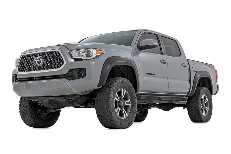 RC Sport Fender Flares | 1D6 Silver Sky Metallic | Toyota Tacoma (16-23) (manufacturer page)