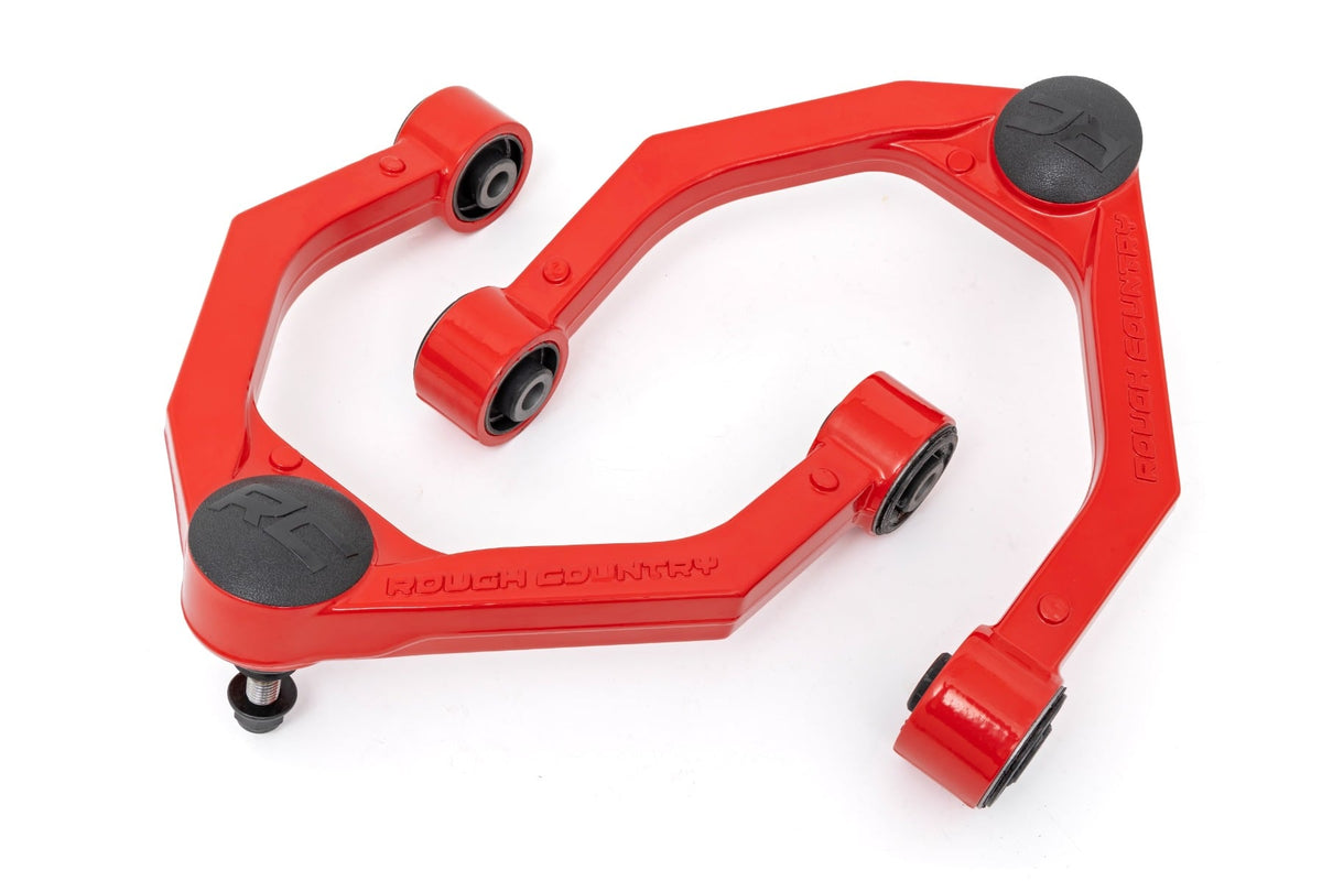 RC Red Forged Upper Control Arms | OE Upgrade | Nissan Titan XD 4WD (2016-2024) (manufacturer page)