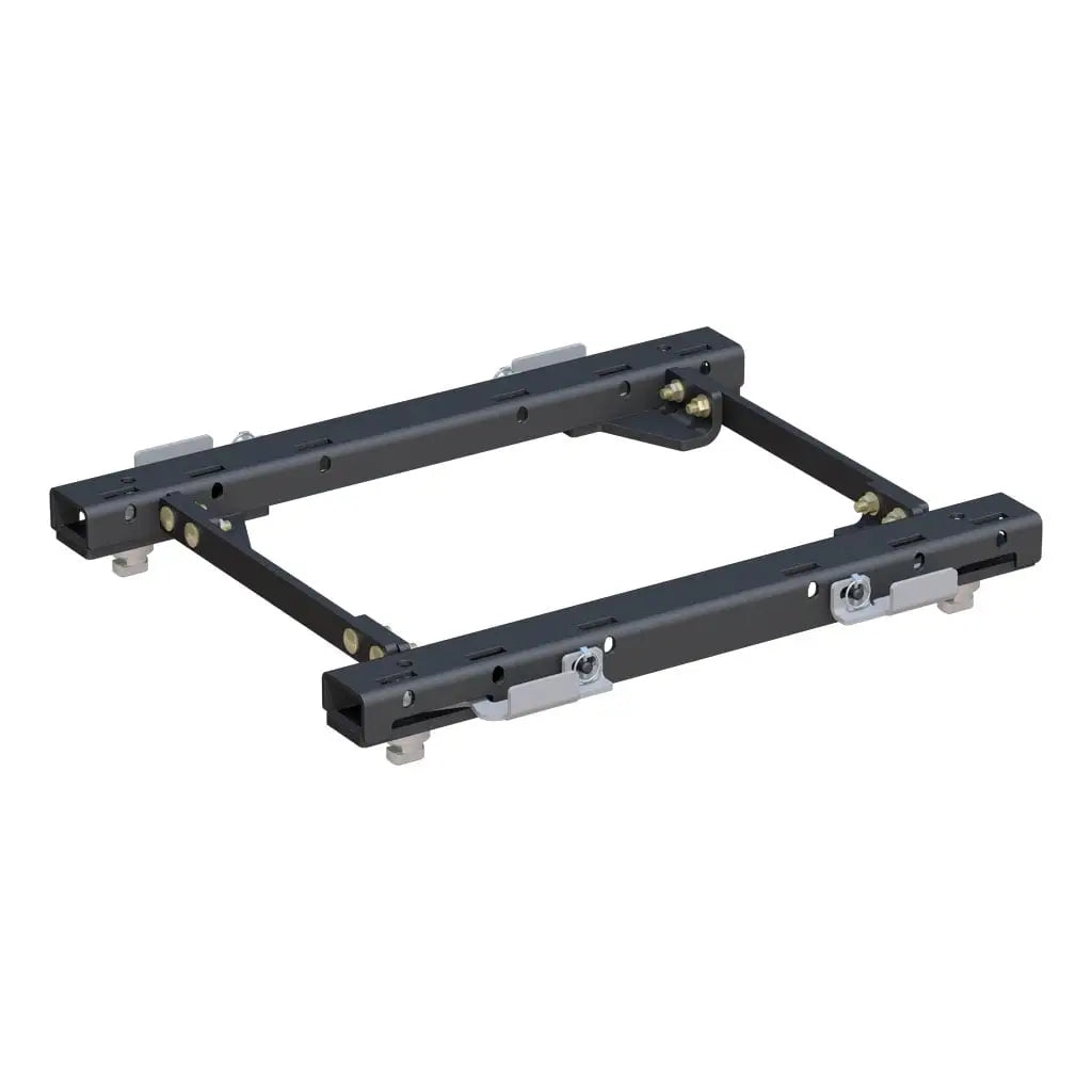 CURT 16050 Puck System 5th Wheel Rails, Select Chevy Silverado, GMC Sierra 2500 HD, 3500 HD