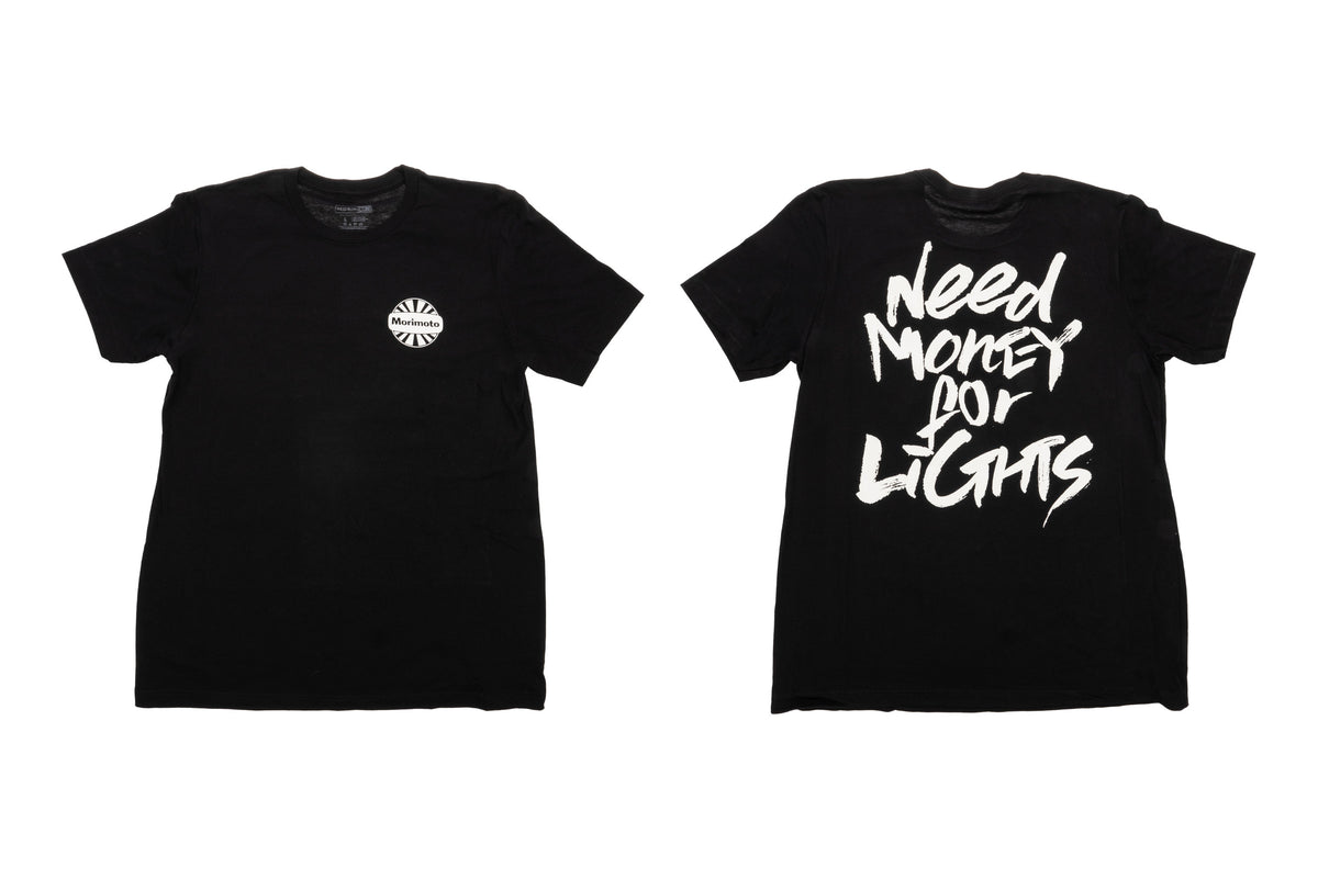 Shirt: Morimoto Black/White (Need Money / XL) - Swag (Image 1 of 6)
