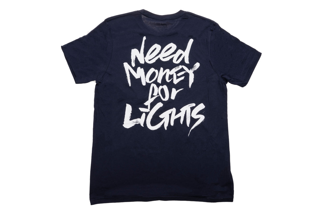 Shirt: Morimoto Blue/White (Need Money / L) - Swag (Image 3 of 6)