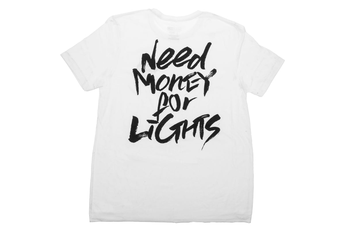 Shirt: Morimoto White/Black (Need Money / L) - Swag (Image 3 of 6)
