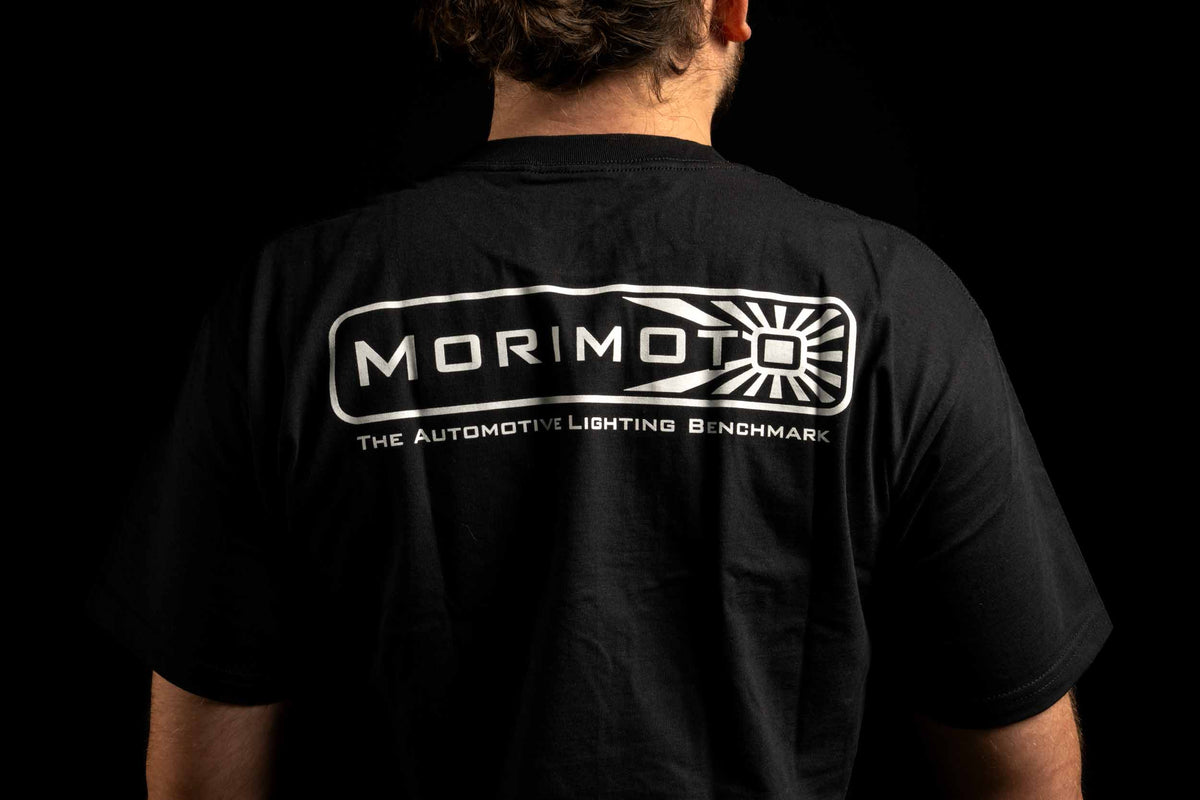 Shirt: Morimoto Black/White (Lighting Benchmark / XL) - Swag (Image 6 of 6)
